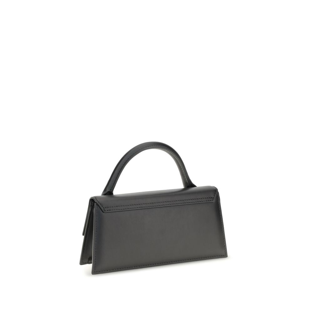 Jacquemus Sac à main en cuir de veau noir Bos Taurus