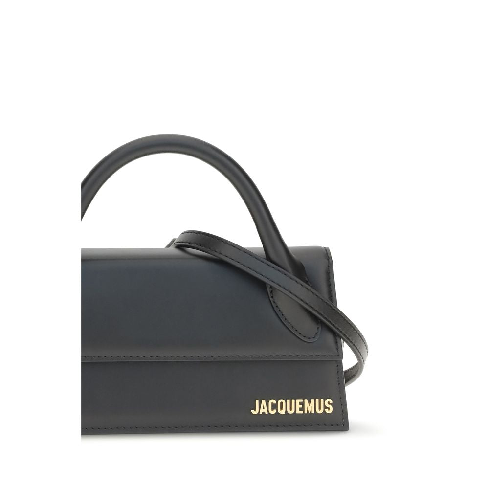 Jacquemus Sac à main en cuir de veau noir Bos Taurus