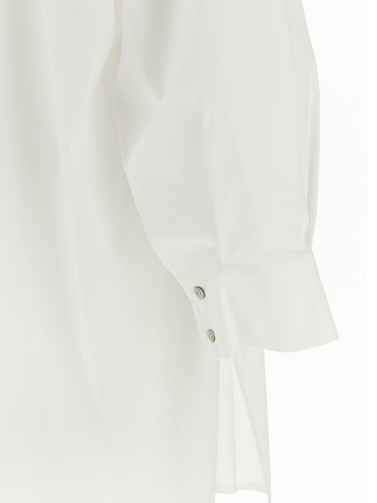 DI.LA3 PARI' White Silk Blouse
