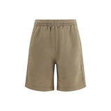 Burberry Brown Cotton Bermuda Shorts for Men