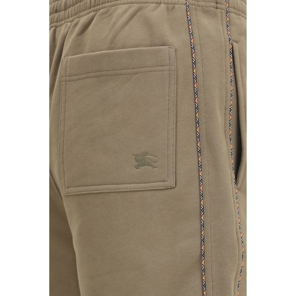 Burberry Brown Cotton Bermuda Shorts for Men