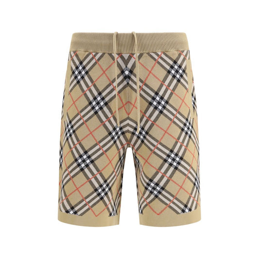Burberry Beige Cotton Bermuda Shorts