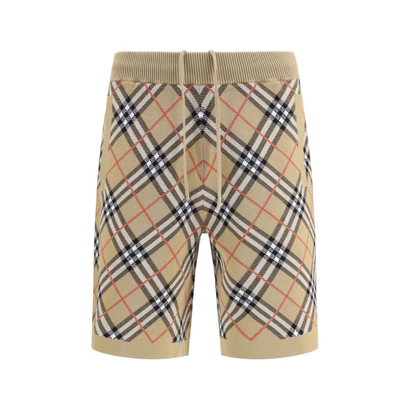 Burberry Beige Cotton Bermuda Shorts