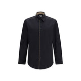 Burberry Black Cotton Dress Shirt
