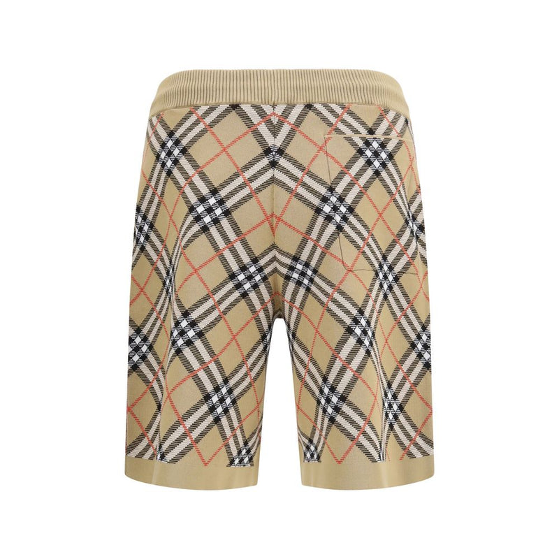 Burberry Beige Cotton Bermuda Shorts