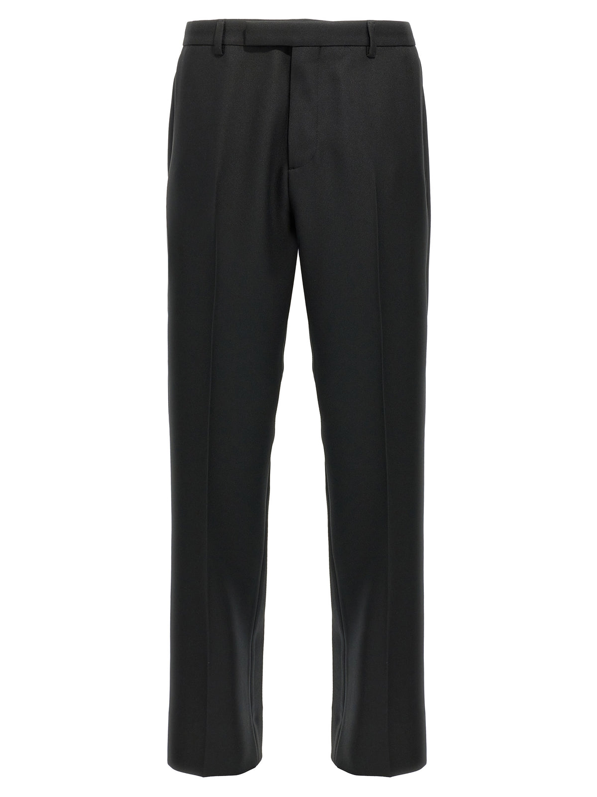 Gucci Pantalon décontracté noir en polyester