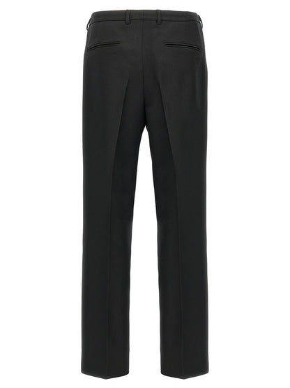 Gucci Black Polyester Casual Pants