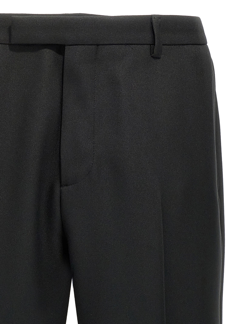 Gucci Black Polyester Casual Pants