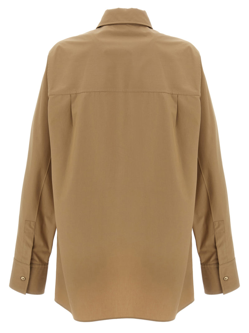 Gucci Beige Cotton Blouse