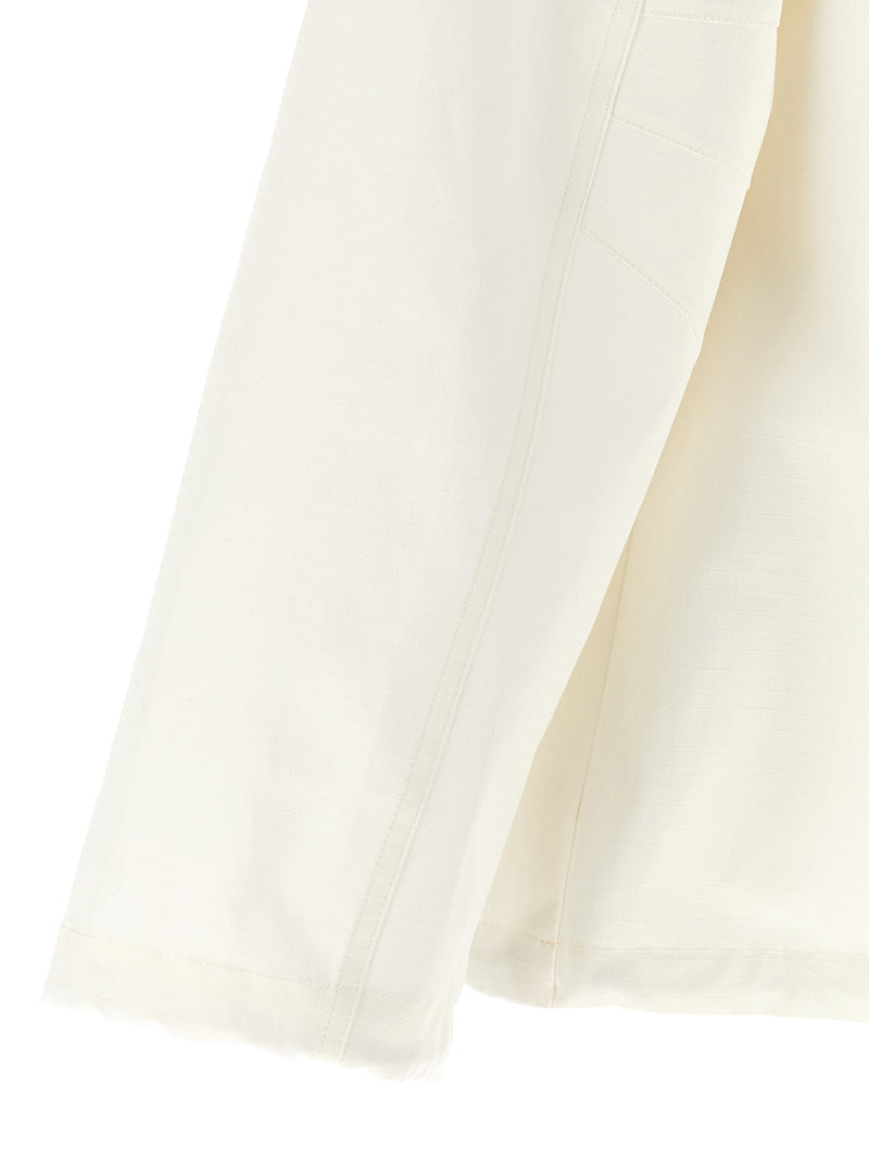 Gucci White Cotton Shell Jacket - Stylish & Functional