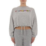Sweat-shirt Moschino en coton gris
