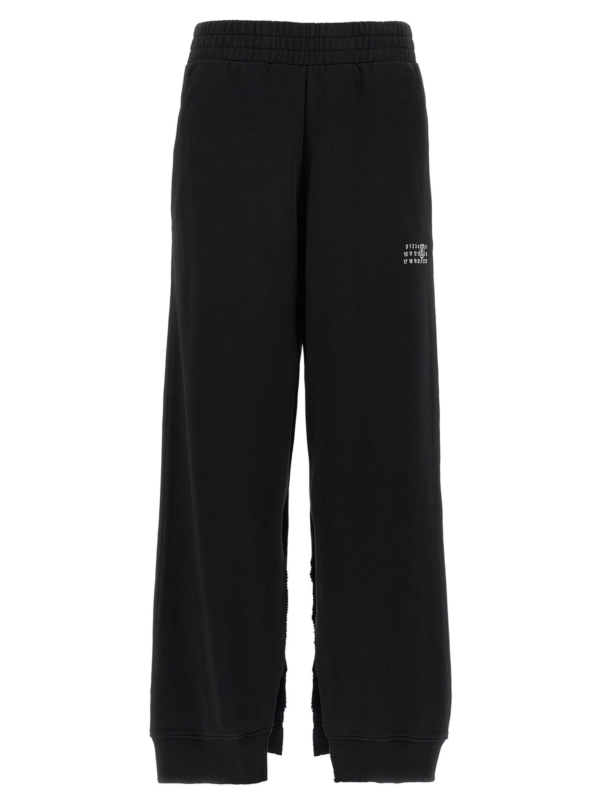 MM6 Maison Margiela Black Cotton Joggers (Workout Pants)