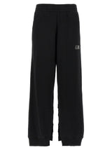 MM6 Maison Margiela Black Cotton Joggers (Workout Pants)
