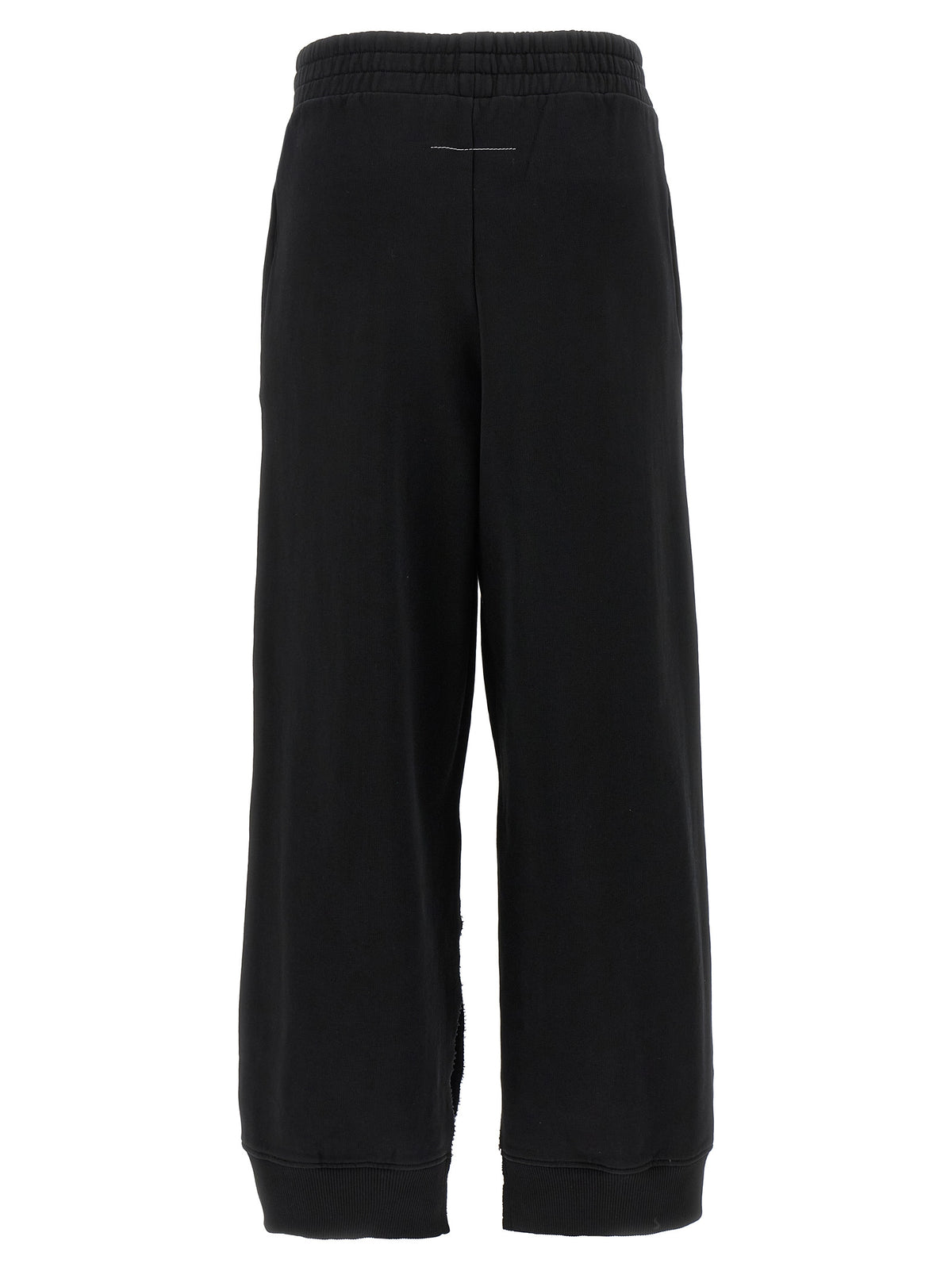 MM6 Maison Margiela Black Cotton Joggers (Workout Pants)
