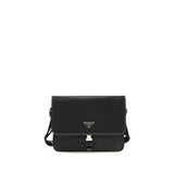 Sac bandoulière Prada noir en polyamide recyclé