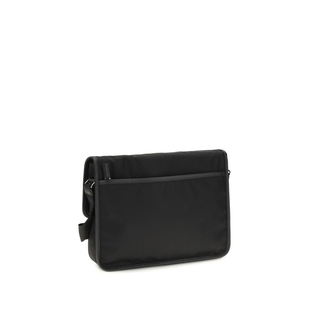 Sac bandoulière Prada noir en polyamide recyclé
