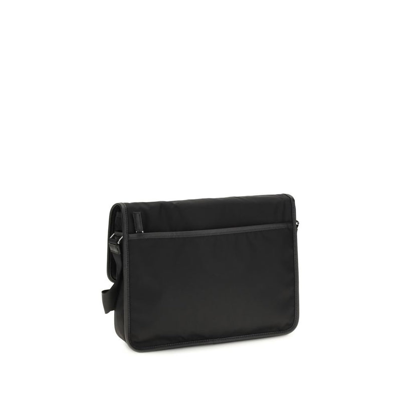 Sac bandoulière Prada noir en polyamide recyclé