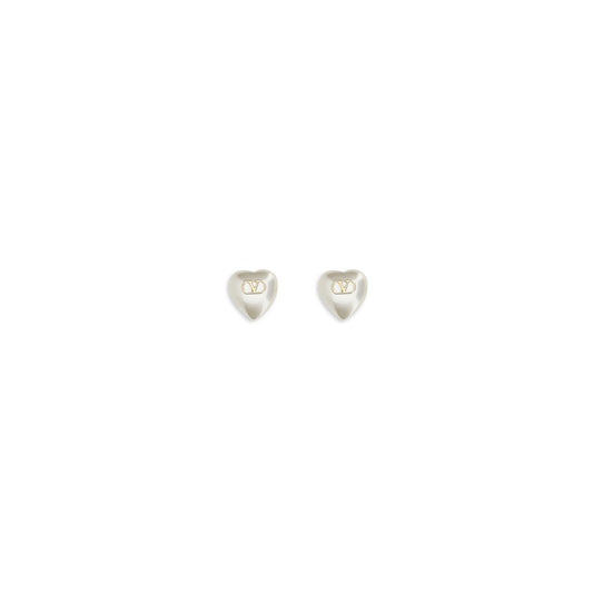 Boucles d'oreilles en métal doré VLogo Signature de Valentino Garavani