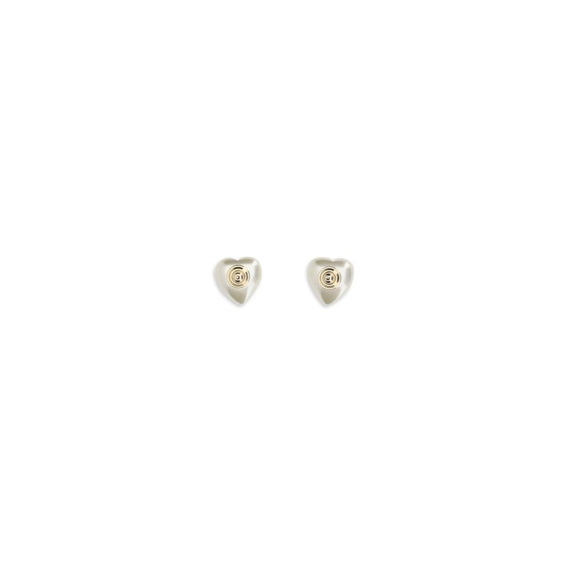 Boucles d'oreilles en métal doré VLogo Signature de Valentino Garavani