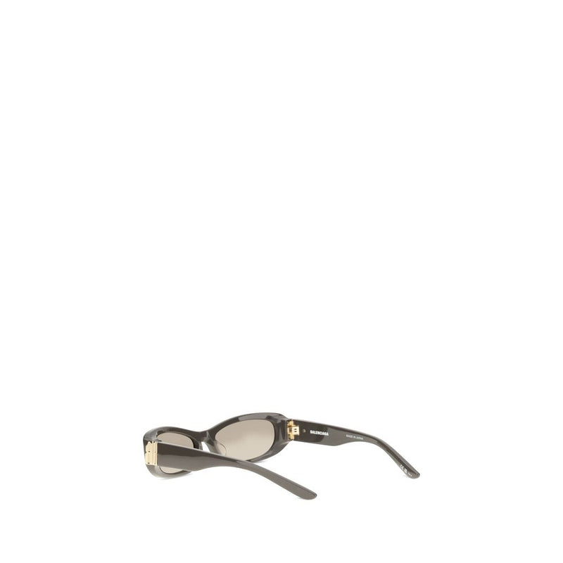 Lunettes de soleil Balenciaga en acétate marron