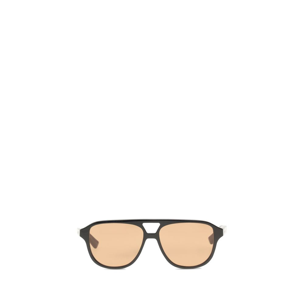 Lunettes de soleil Alexander McQueen en acétate marron