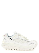 Moncler White Polyamide Athletic Sneakers