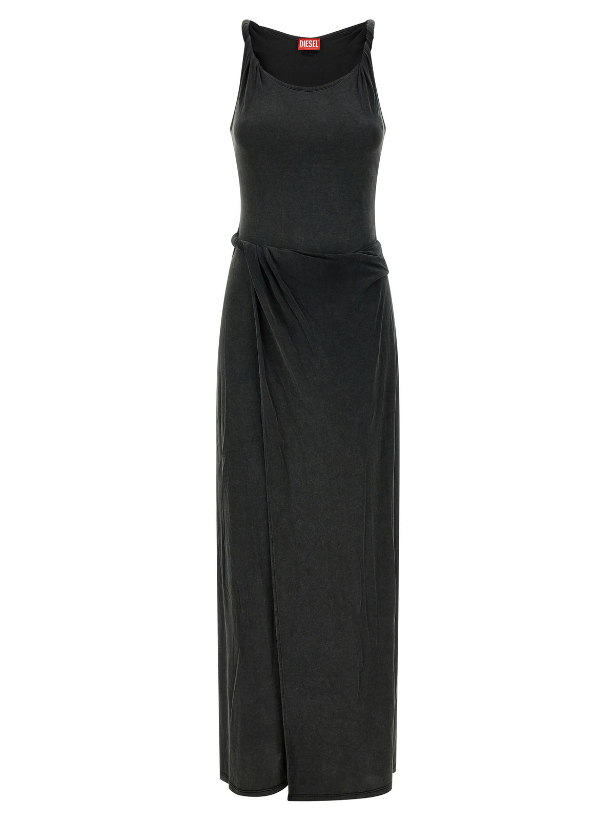 Robe longue Diesel noire en modal