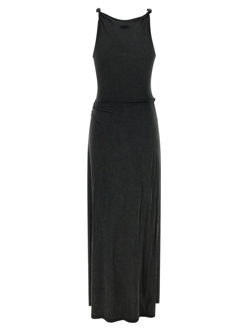 Robe longue Diesel noire en modal