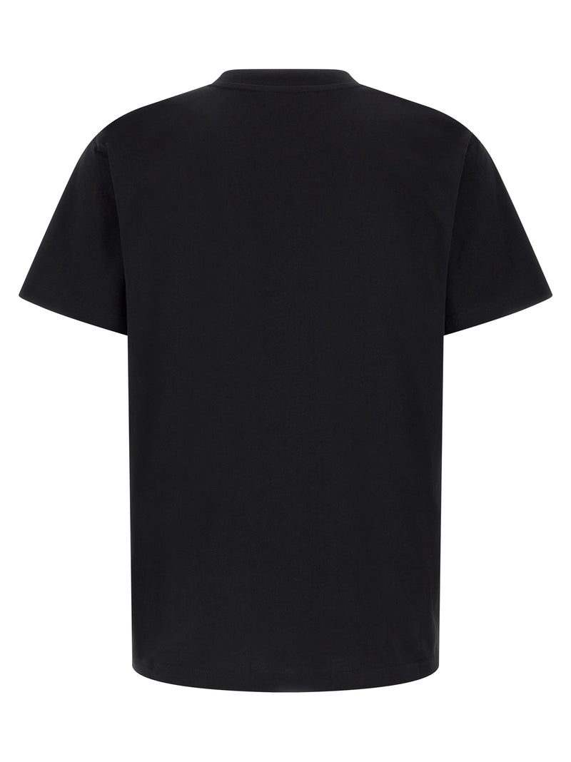 Moschino Bicolor Cotton T-Shirt - White/Black