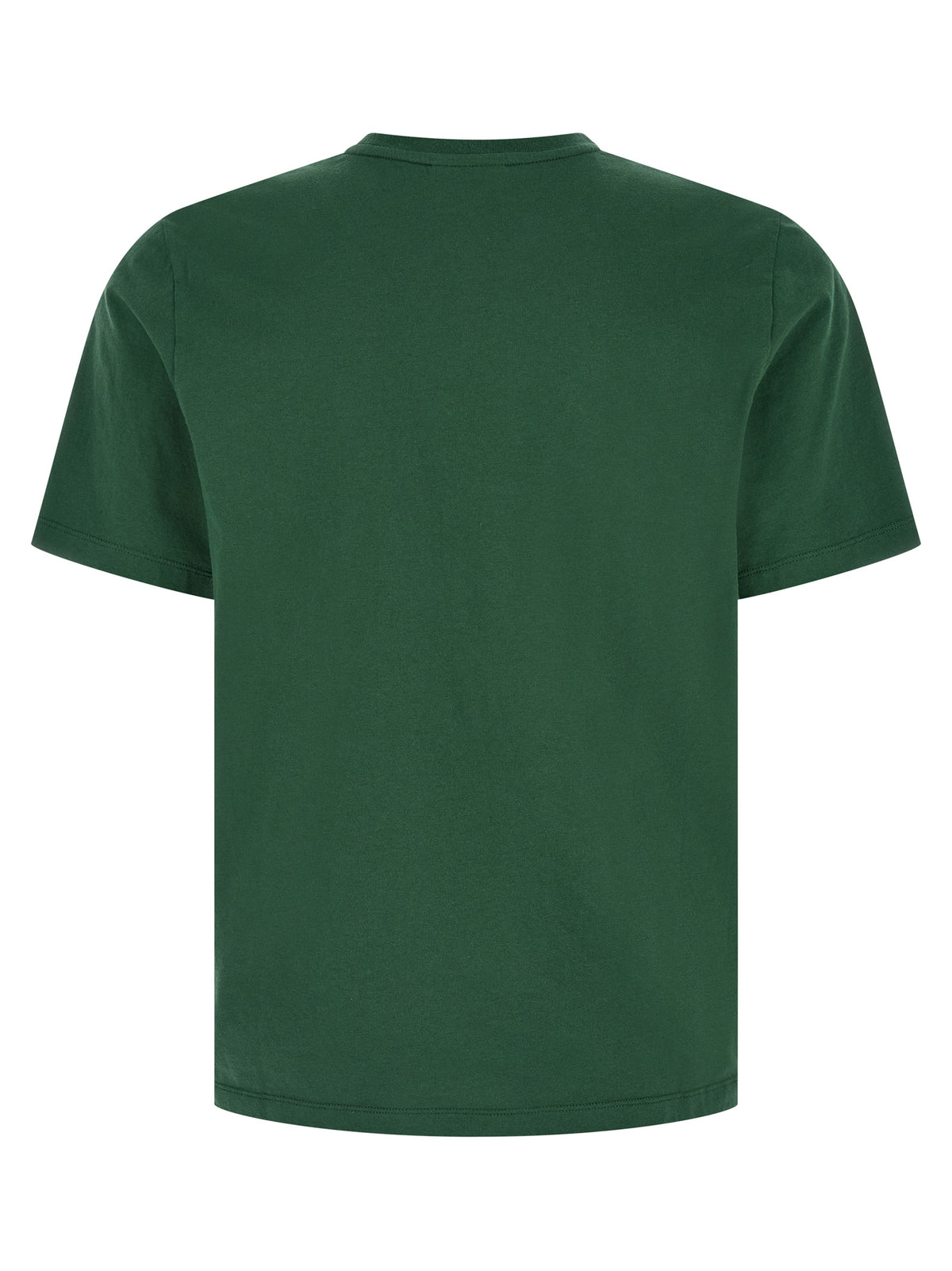 T-shirt bicolore en coton Maison Kitsuné