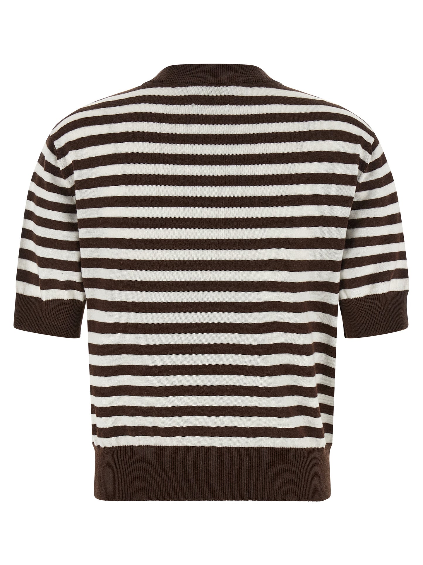 BE YOU Brown Cotton Cardigan