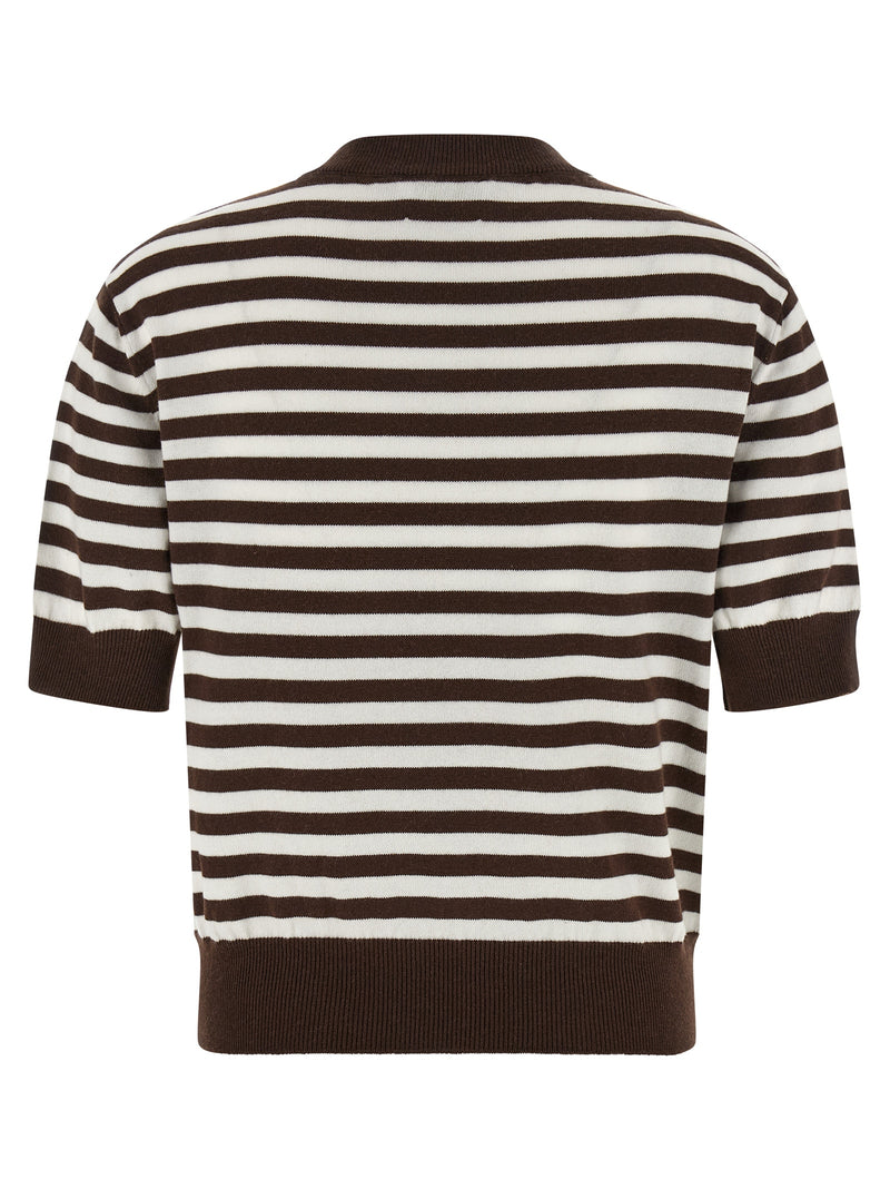 BE YOU Brown Cotton Cardigan