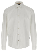 Hugo Boss White Cotton Blouse for Men