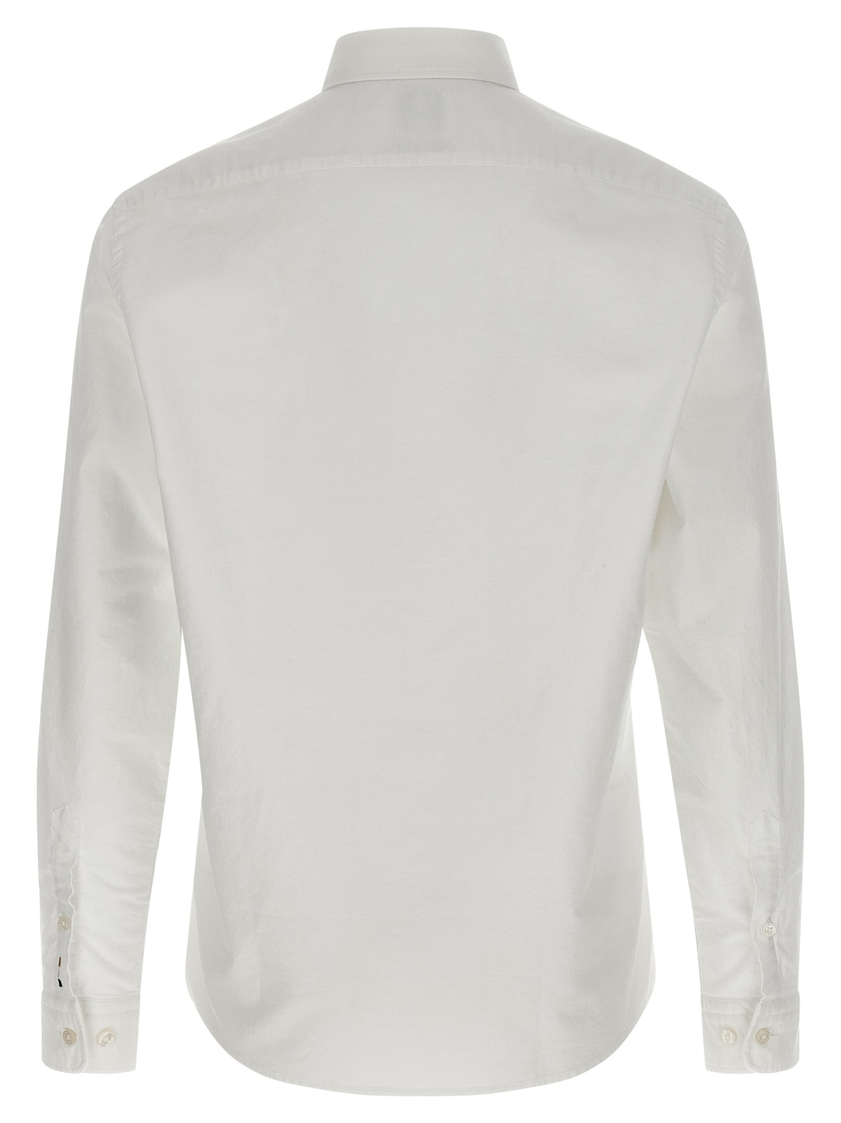 Hugo Boss White Cotton Blouse for Men
