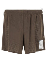 Short Bermuda SATISFY gris en polyamide