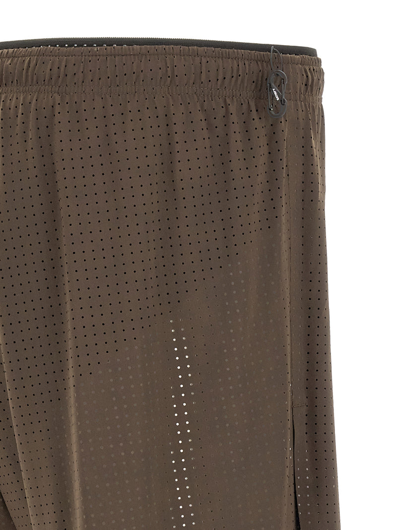 SATISFY Gray Polyamide Bermuda Shorts