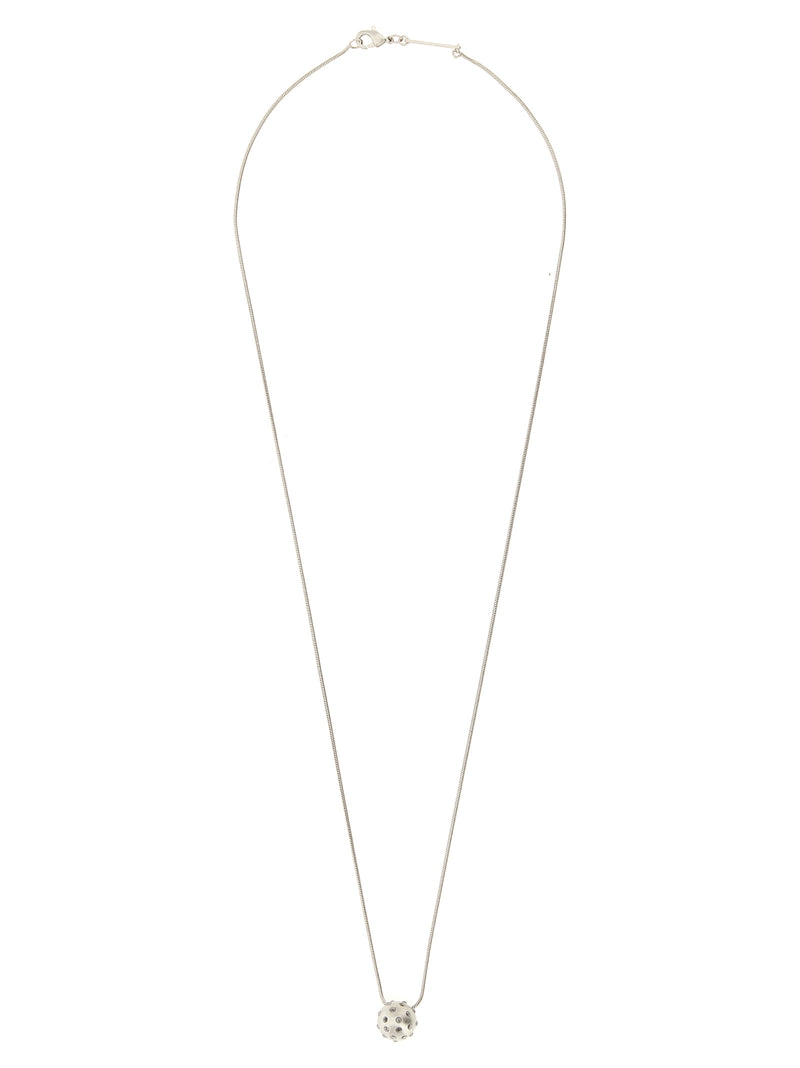 Rick Owens Silver Brass Necklace