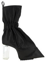 Bottines Rick Owens en cuir de veau noir