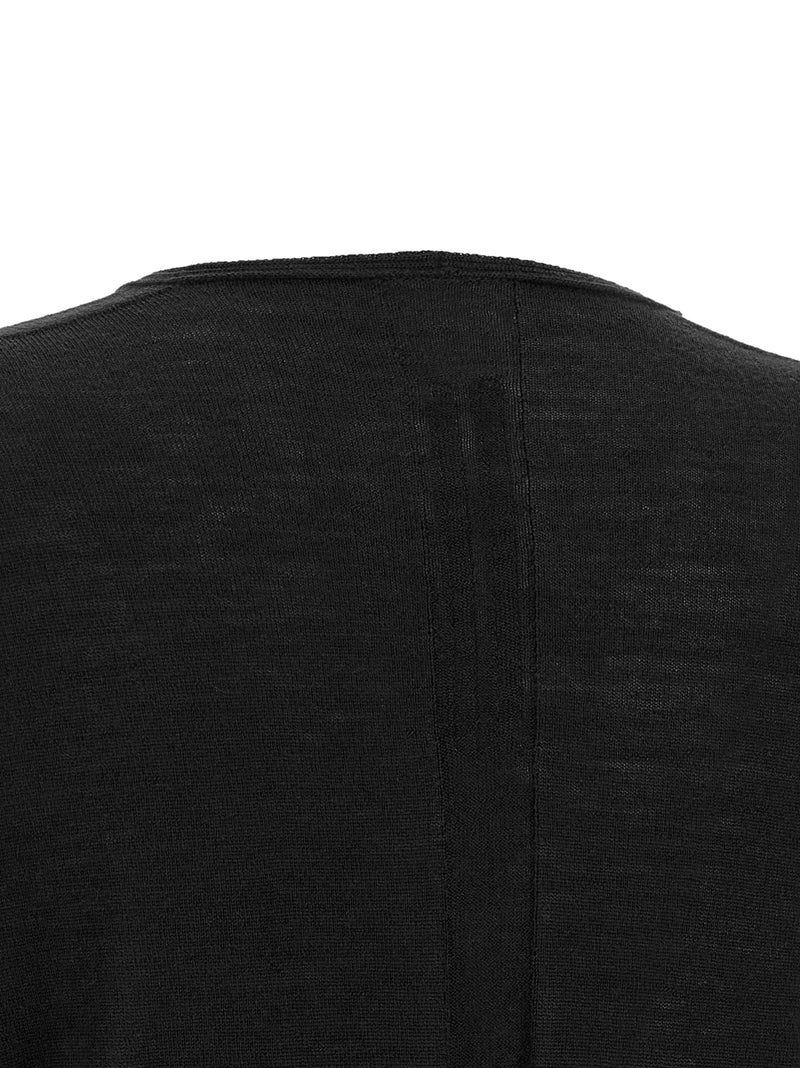 Sweat-shirt en coton noir Rick Owens