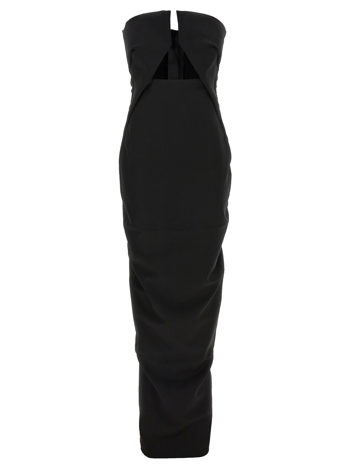 Robe longue Rick Owens en laine noire