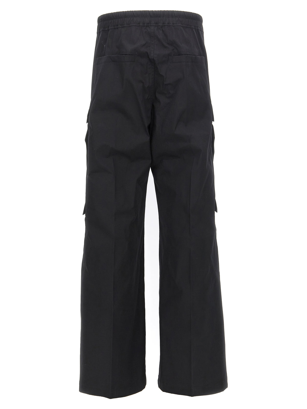 Pantalon cargo en coton noir Rick Owens