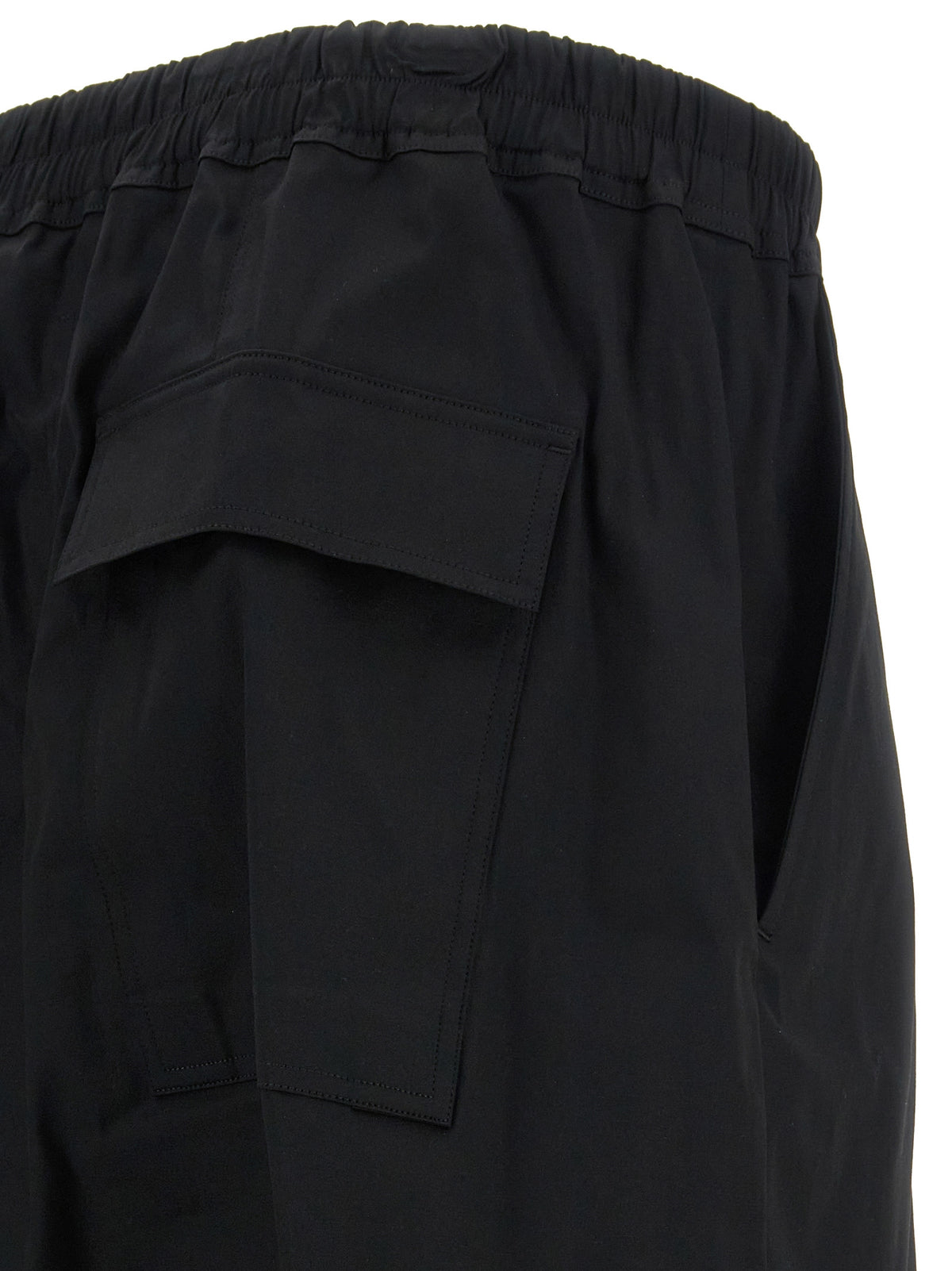 Pantalon Noir en Coton Rick Owens - Modèle Avant-Garde