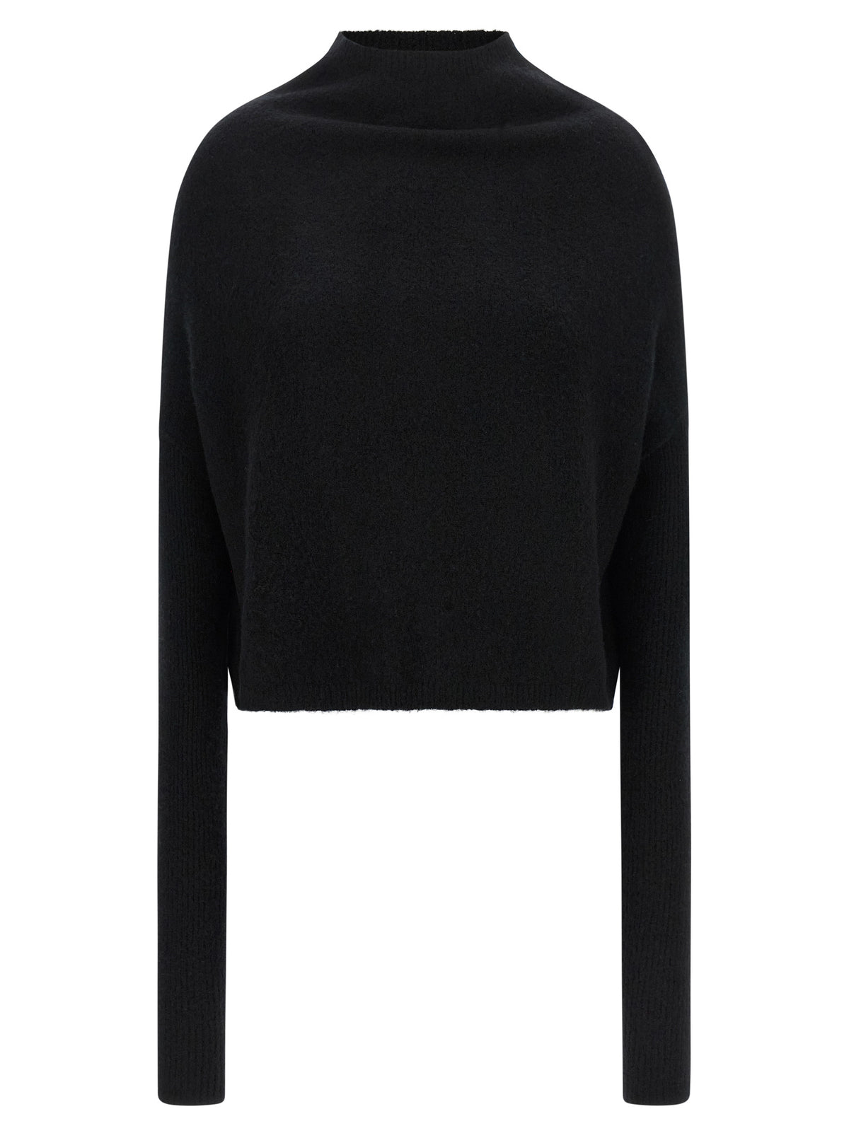 Cardigan en cachemire noir Rick Owens