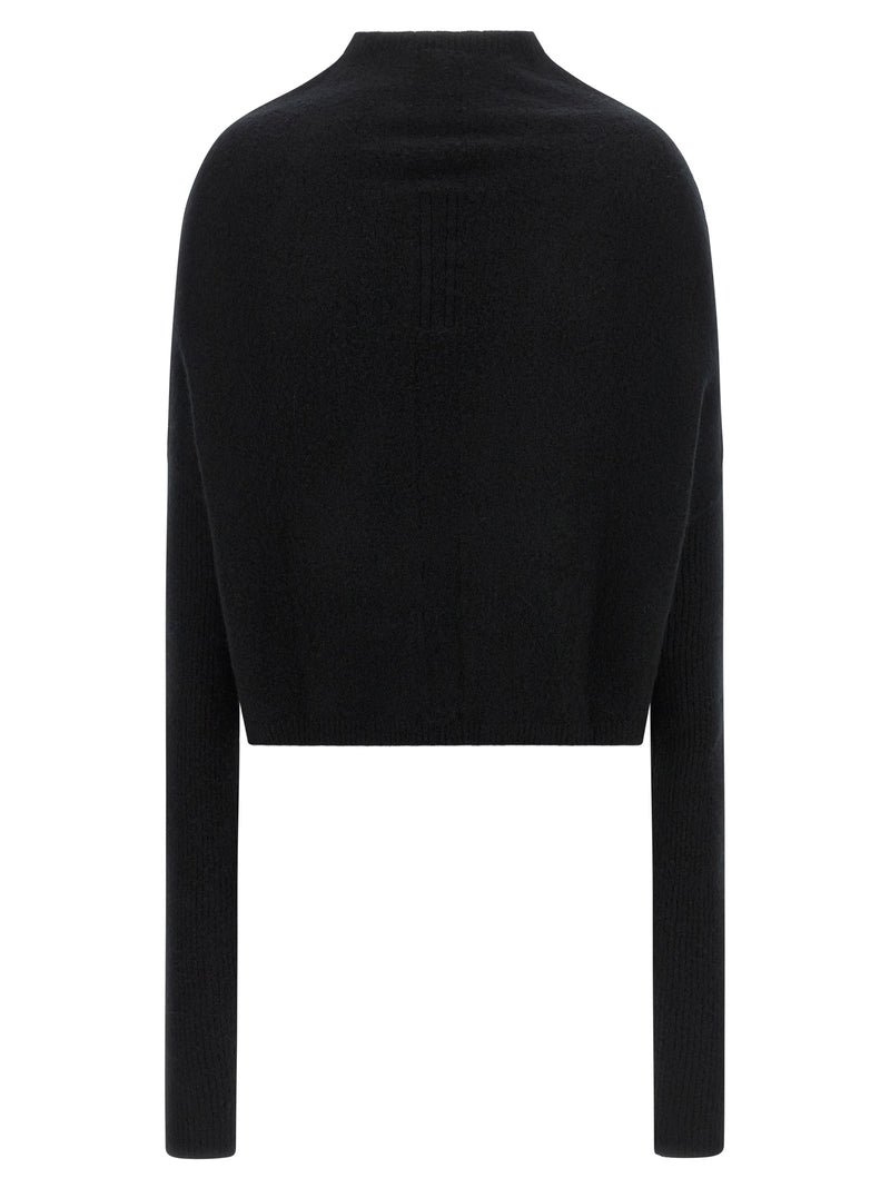 Cardigan en cachemire noir Rick Owens