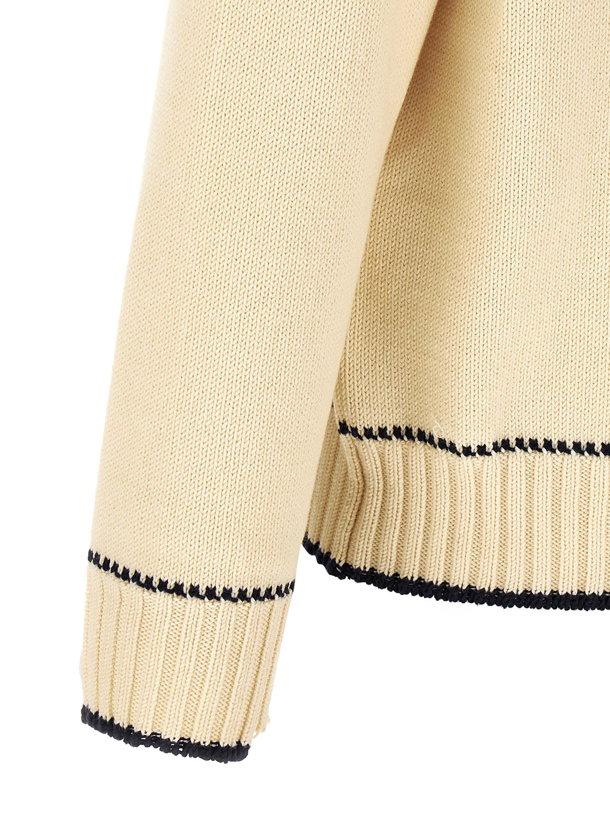 Polo en coton blanc Golden Goose