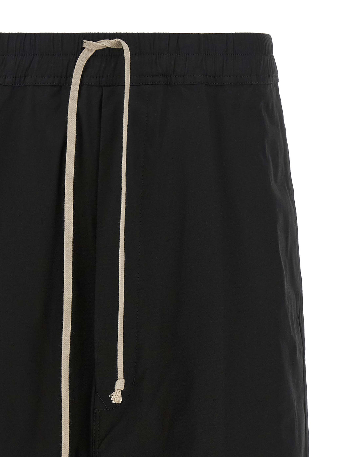 Shorts Bermudas Rick Owens en Coton Noir