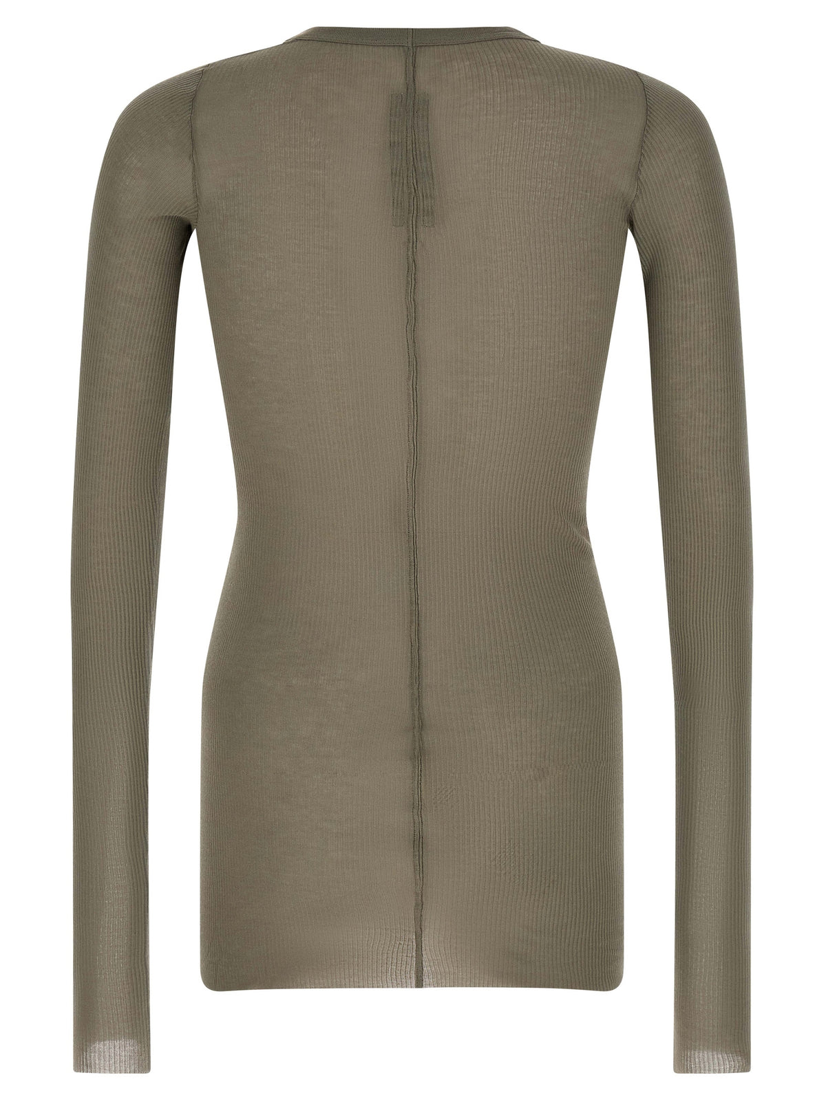 T-shirt gris en viscose Rick Owens