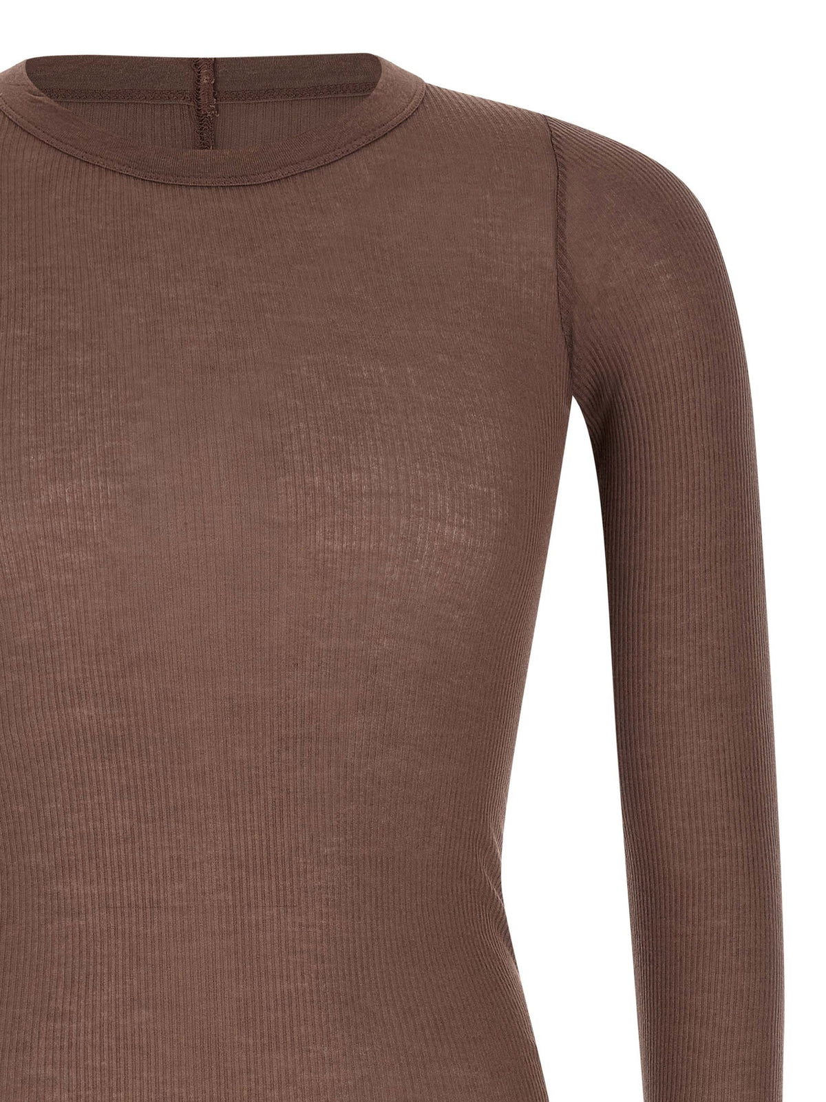 T-shirt Rick Owens violet en viscose