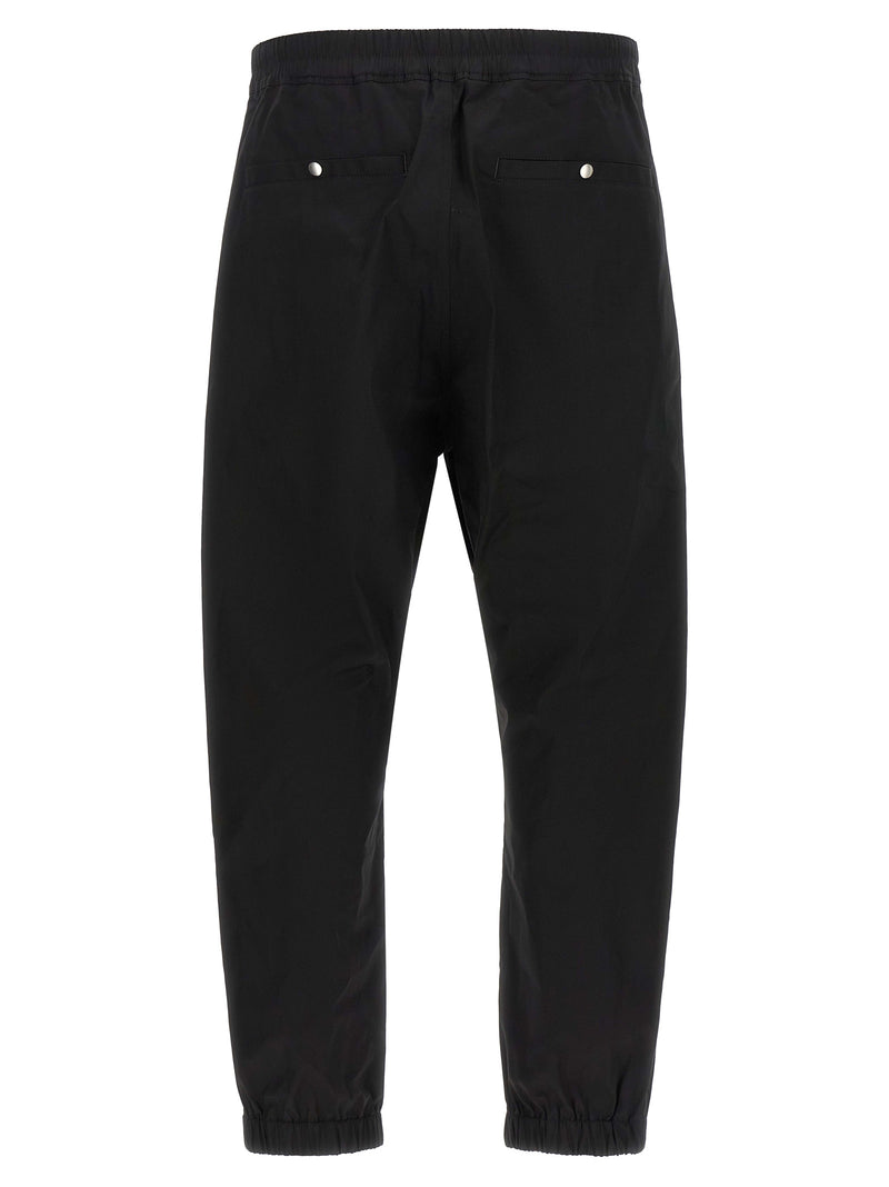 Pantalon de jogging Rick Owens noir en coton (pantalon d'entraînement)