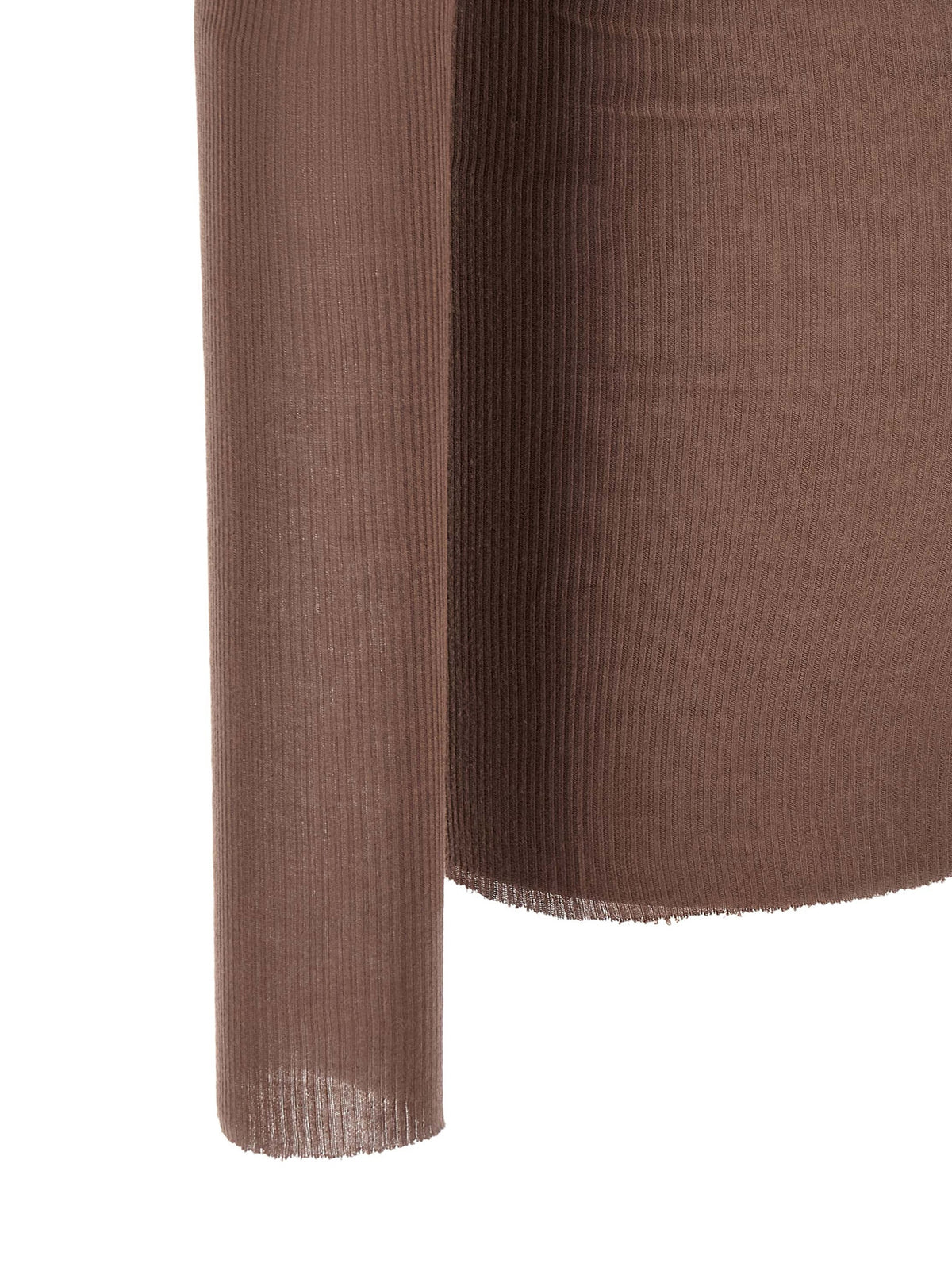 T-shirt Rick Owens violet en viscose